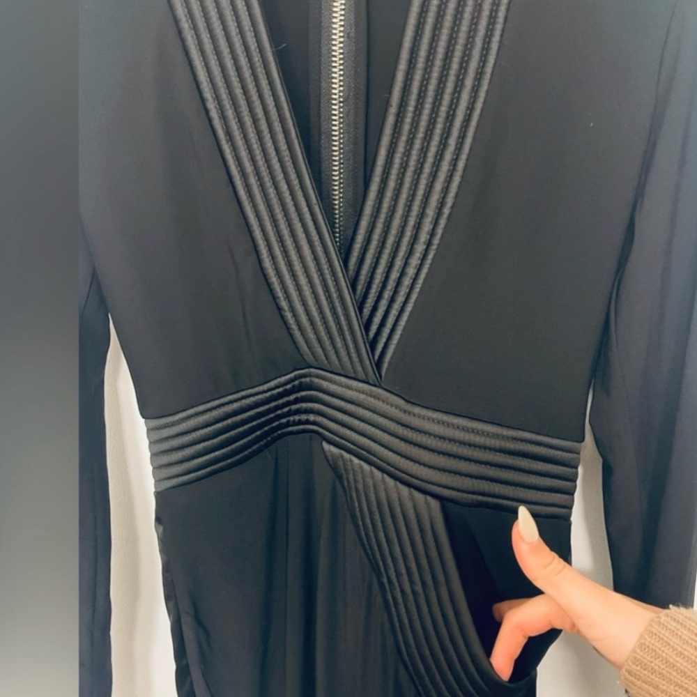 Zhivago Battle Lines The Heiress V-Neck Gown